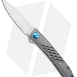 Alliance Designs / Kevin Foster Anchovy Flipper Milled Ti (3.5" Satin)