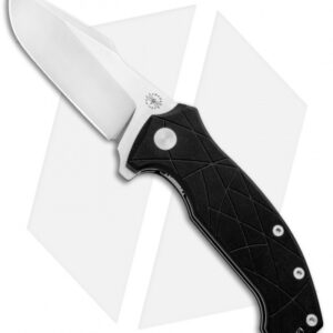 Amare Coloso Liner Lock Knife Black G-10 (3.88" Stonewash)