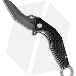 Artisan Cutlery Cobra Liner Lock Knife Black G-10 (3.5" Black D2)