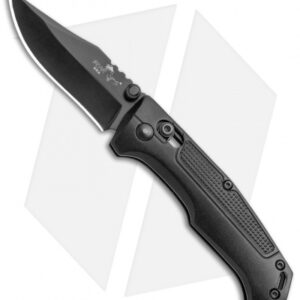Bear OPS Mini Rancor IV Clip Point Slide Lock Knife (2.75" Black) MC-500-ALBK-B