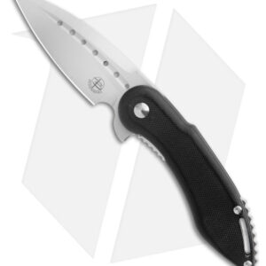 Begg Knives Mini Glimpse Knife Black G-10 (3" Satin)