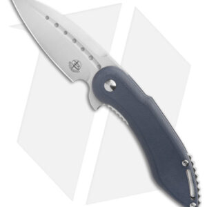 Begg Knives Mini Glimpse Knife Slate Gray G-10 (3" Satin)