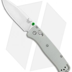 Benchmade Bugout Gray G-10 AXIS Lock Knife (3.2" Satin 20CV) 535-2002