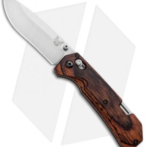 Benchmade Grizzly Creek Folder AXIS Lock Knife w/ Hook (3.5" Satin) 15060-2