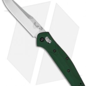 Benchmade 940 Osborne AXIS Lock Knife Green (3.4" Satin)