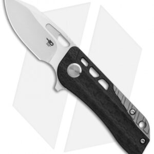 Bestech Knives Engine Drop Point Flipper CF/Spectrum Ti (2.38" Satin) BT1805D