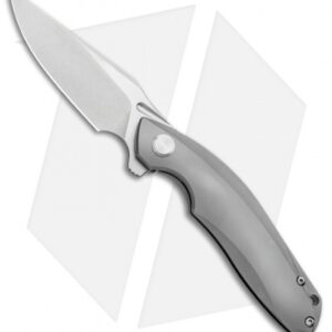 Bestech Knives Ghost Frame Lock Knife Titanium (3.6" Stonewash) BT1905A