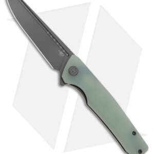 Bestech Knives Slyther Liner Lock Knife Jade G-10 (3.7" Titanized Gray) BG51B-3