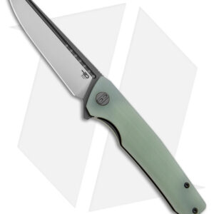Bestech Knives Slyther Liner Lock Knife Jade G-10 (3.7" Two-Tone) BG51B-2