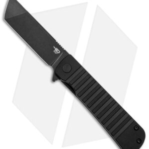 Bestech Knives Titan Liner Lock Knife Black G-10 (3" Black D2) BG49A-5
