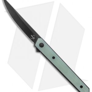 Boker Plus Kwaiken Air Mini Liner Lock Knife Jade G-10 (3" Black)