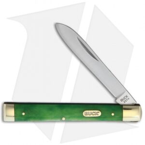 Buck 12617 Doctor's Folding Knife Green Bone (2.8" Satin)