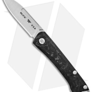 Buck 250 Saunter Legacy Collection Slip Joint Knife Carbon Fiber (2.5" S35VN)