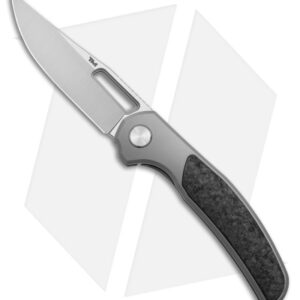 B'yond EDC Rey Integral Frame Lock Knife Titanium Carbon Fiber (3.25" SW)