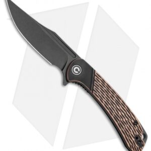 CIVIVI Dogma Liner Lock Knife Copper (3.5" Black Stonewash) **DISC*