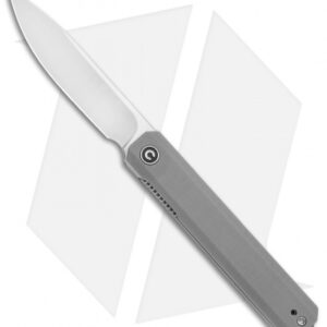 CIVIVI Exarch Liner Lock Knife Gray G-10 (3.22" Satin) C2003A