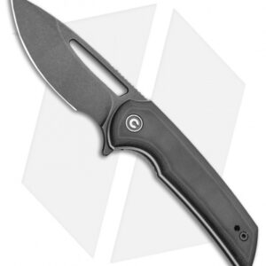 CIVIVI Ferrum Forge Odium Liner Lock Knife Black G-10 (2.6" Black SW D2)