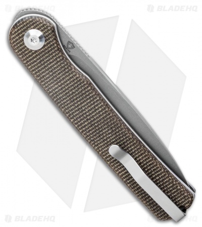 CIVIVI-Ferrum-Forge-Stylum-Slip-Joint-Knife-Dark-Green-Micarta-3-Stonewash-BHQ-126383-LS-Side.jpg
