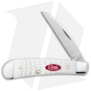 Case Cutlery Sway Back Folding Knife White Synthetic Sparxx (3.1" - TB6117 SS)
