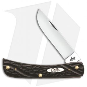 Case Sod Buster Jr. Traditional Knife 3.625" Black Polymer (6137 SS) 18229