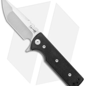 Chaves Ultramar T.A.K. Liner Lock Knife Tanto Black G-10 (2.75" Satin M390)