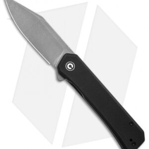 CIVIVI Relic Liner Lock Knife w/Tweezers Black G-10 (3.5" SW)