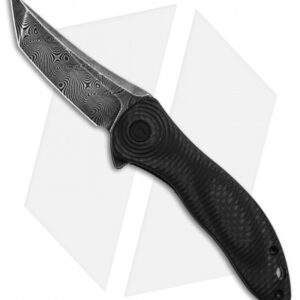 CIVIVI Synergy3 Tanto Liner Lock Knife Carbon Fiber (Damascus)