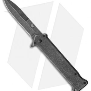 Combat Ready Anlace Liner Lock Knife (3.5" Black Stonewash)CBR345