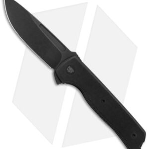 Terzuola Tactical ATCF Lite Liner Lock Knife Black G-10 (3" Black)