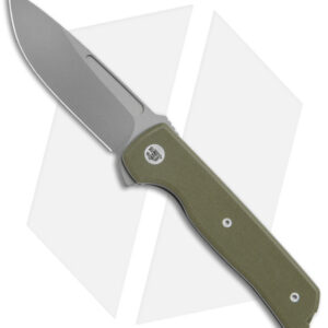 Terzuola Tactical ATCF Lite Liner Lock Knife Green G-10 (3" SW)