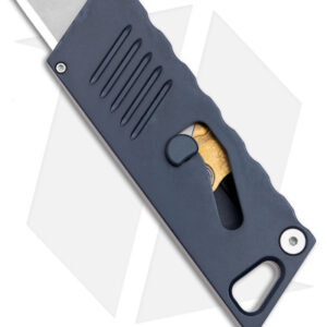 Focus Works Bob The Boxcutter Gunmetal Blue Aluminum