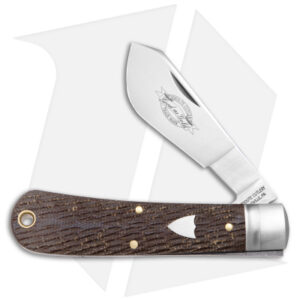 GEC #74 Tidioute Cutlery Cotton Sampler Pocket Knife 3" OD Green Micarta 749123
