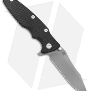 Hinderer Eklipse Frame Lock Knife Black G-10/Battle Bronze LH (3.5" Stonewash)