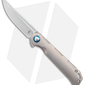 Kizer Begleiter Frame Lock Flipper Knife Titanium (3.5" Drop Point) Ki4458T4