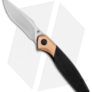 Kizer Manganas Grazioso Liner Lock Knife Black G-10/Copper (3.4" Satin)