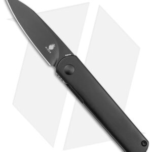 Kizer Feist Front Flipper Knife Black Titanium (2.8" Black) KI3499A5