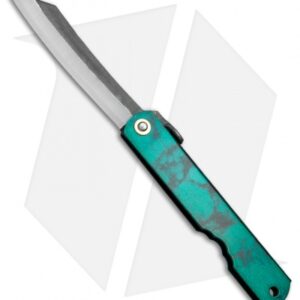 Nagao Higonokami Friction Folder Jade Iron (2.8" Satin)