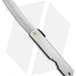 Nagao Higonokami No. 4 Friction Folder Stainless Steel (2.8" Satin)