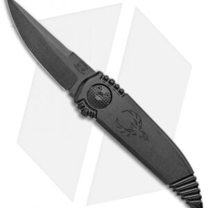 Paragon Phoenix Knife Black Double Edge (3.8" Black Cerakote)