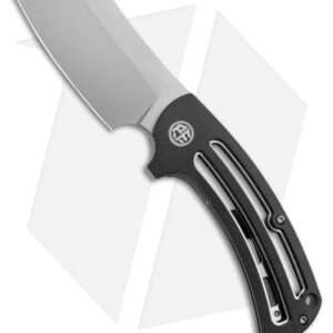 Petrified Fish Eddy Liner Lock Knife Black G-10 (3.18" Stonewash) PFE01