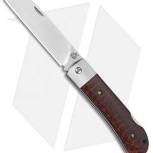 QSP Worker Lock Back Knife Snakewood (3.5" Satin)