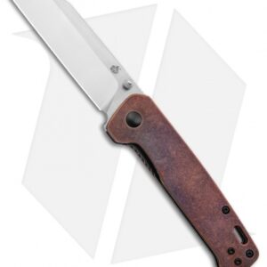 QSP Penguin Liner Lock Knife Copper (3.12" Satin D2)