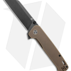 QSP Penguin Plus Frame Lock Knife Bronzed Titanium (3.38" BW)
