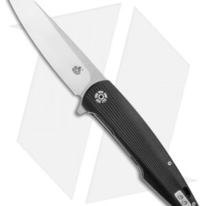 QSP Phoenix Liner Lock Knife Black G-10 (3.75" Satin)