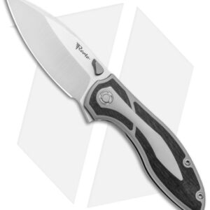 Reate Kirby Lambert Iron-X Frame Lock Knife Carbon Fiber (3.25" Satin M390)