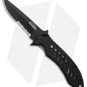 Remington FAST Large Frame Lock Knife Black (3.75" Black Serr)