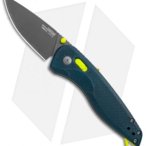 SOG Aegis AT Spring Assisted Knife Indigo GRN (3.13" Dark Gray)