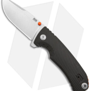 SOG Tellus Frame Lock Knife OD Green FRN (3.65" Stonewash Cryo 440)