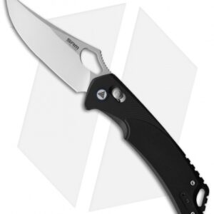 SRM Knives Ambi Lock Knife Black G-10 (3.5" Satin) 9201