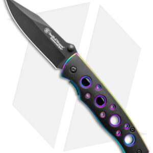 Smith & Wesson Extreme OPS Anodized Frame Lock Folder (Black Plain) CK113